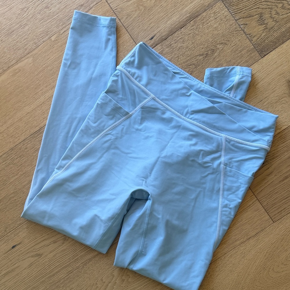 Savage X Fenty Light Blue High-Waist Leggings